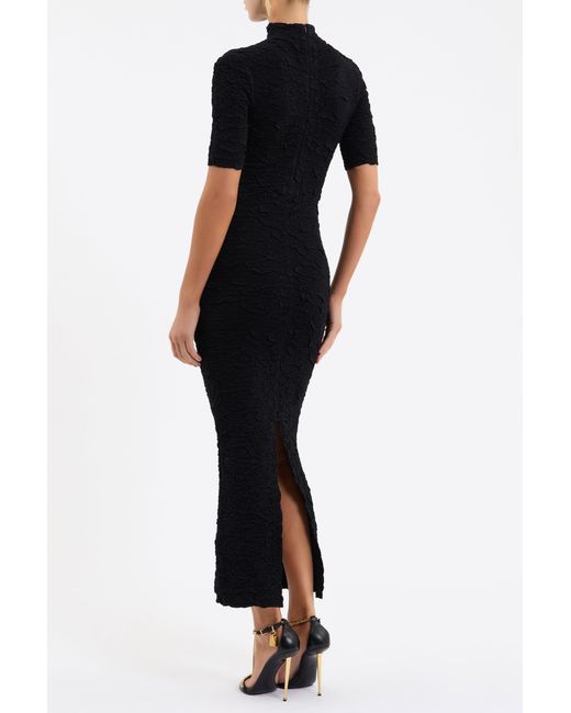 Rebecca Vallance Black Dayton Midi Dress