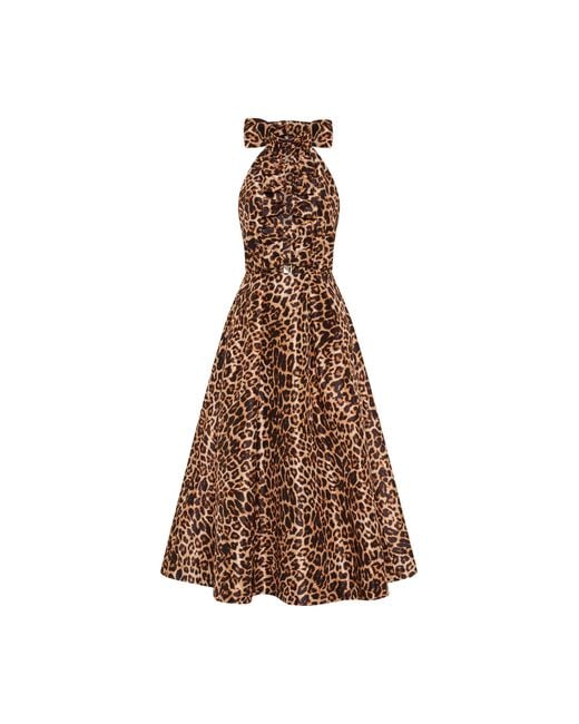 Rebecca Vallance Brown Clarice Midi Dress