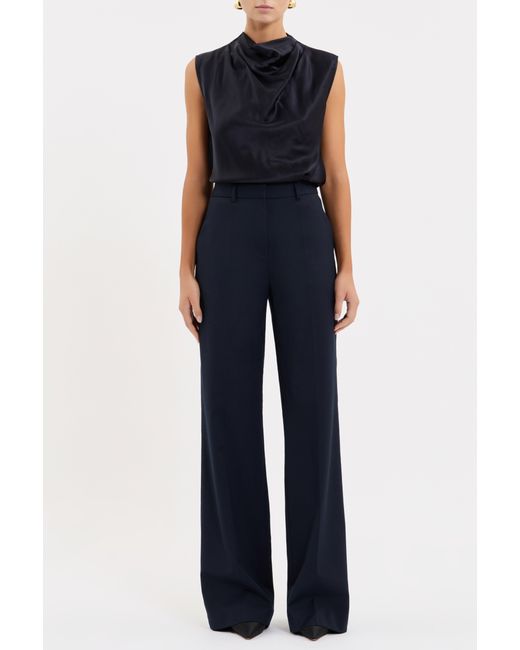 Rebecca Vallance Blue Montague Top