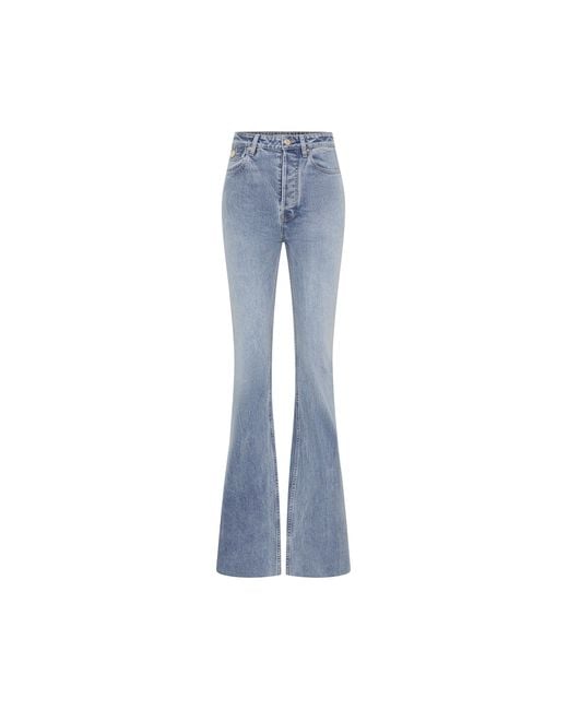 Rebecca Vallance Blue Gisele Flare Jean