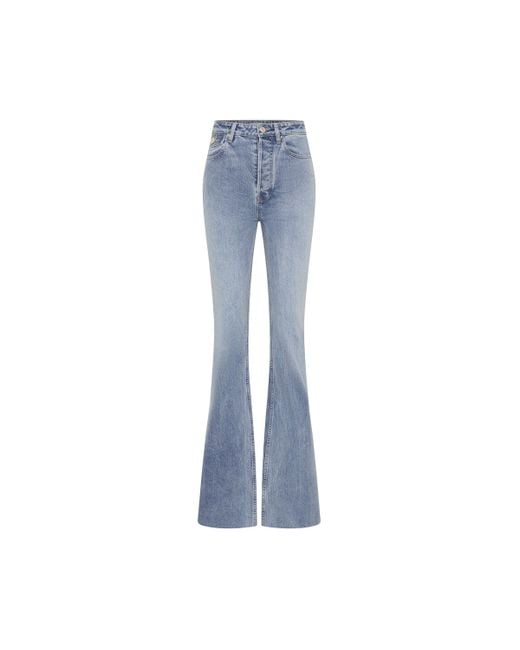 Rebecca Vallance Blue Gisele Flare Jean