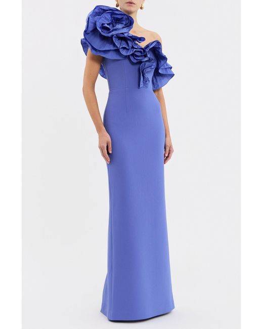 Rebecca Vallance Blue Ella Gown