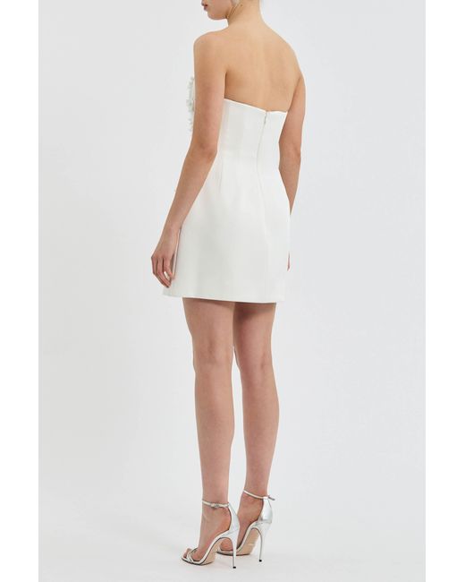 Rebecca Vallance White Xanthe Mini Dress