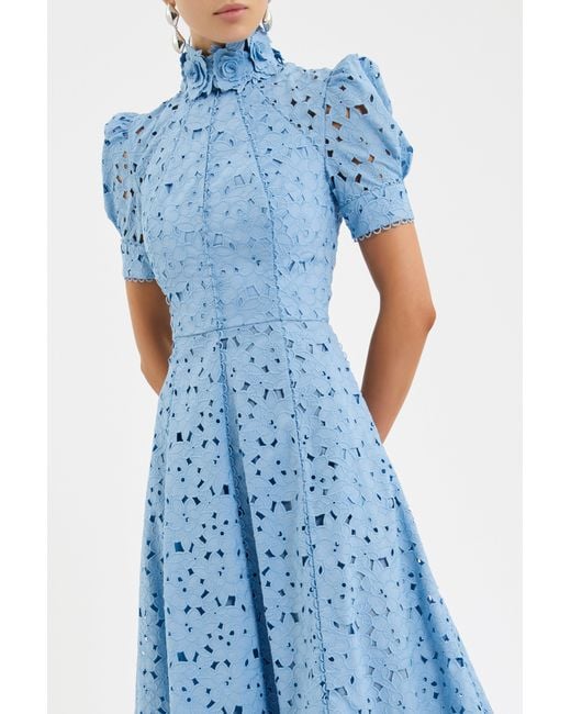 kitsu short sleeve midi dress Kitsu Short Sleeve Midi Dress Rebecca Vallance