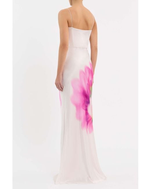 Rebecca Vallance Pink Dahlia Blossom Gown