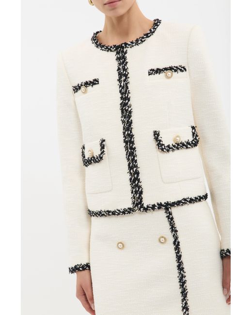 Rebecca Vallance White Jacquie Jacket
