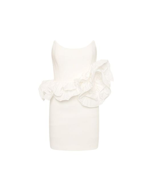 Rebecca Vallance White Ozias Mini Dress