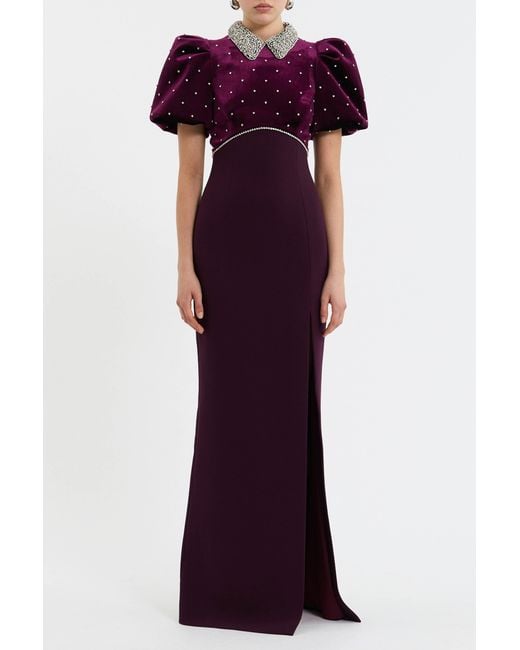 Rebecca Vallance Purple Charles Gown