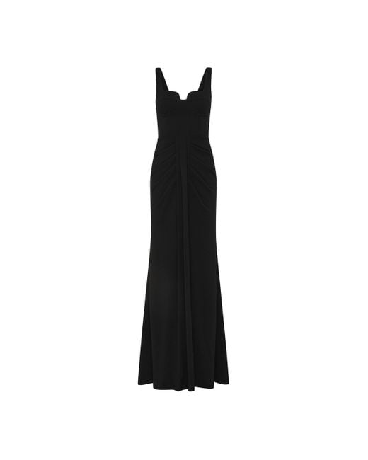 Rebecca Vallance Black Zarya Gown