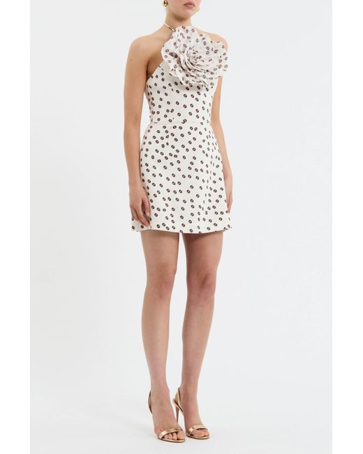 Rebecca Vallance White Candice Mini Dress