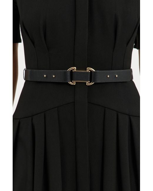 Rebecca Vallance Black Zendaya Midi Dress