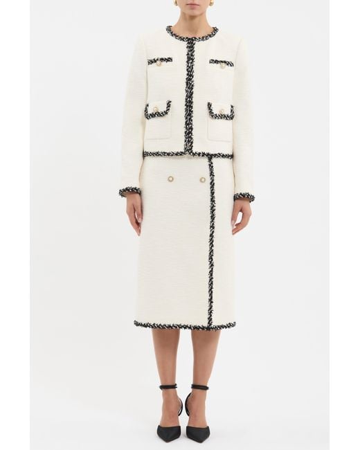 Rebecca Vallance White Jacquie Jacket