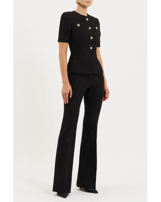 Rebecca Vallance Black Elvie Top