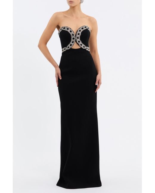Rebecca Vallance Black Celinda Gown