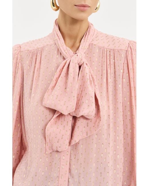 Rebecca Vallance Blue Hasina Blouse