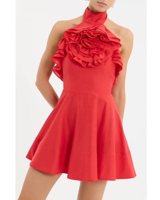 Rebecca Vallance Red Pastèque Mini Dress