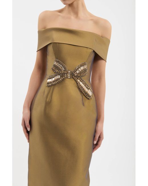 Rebecca Vallance Multicolor Venus Midi Dress