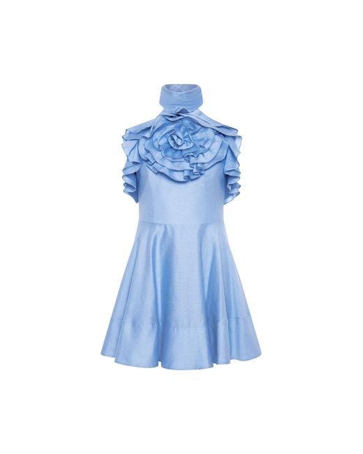 Rebecca Vallance Blue Pastèque Mini Dress