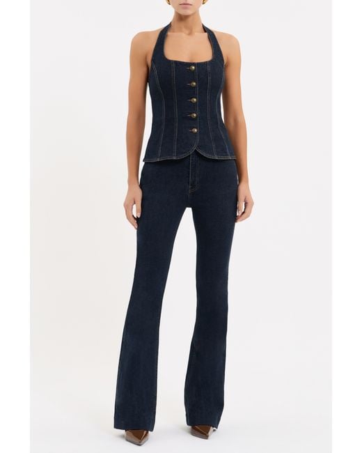 Rebecca Vallance Blue Colter Top