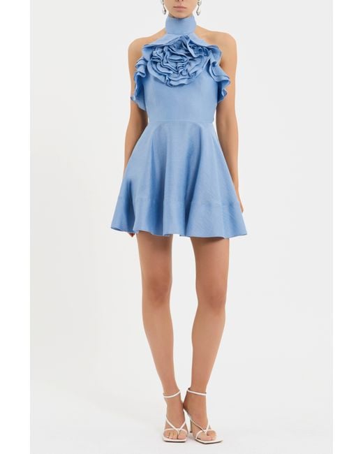 Rebecca Vallance Blue Pastèque Mini Dress