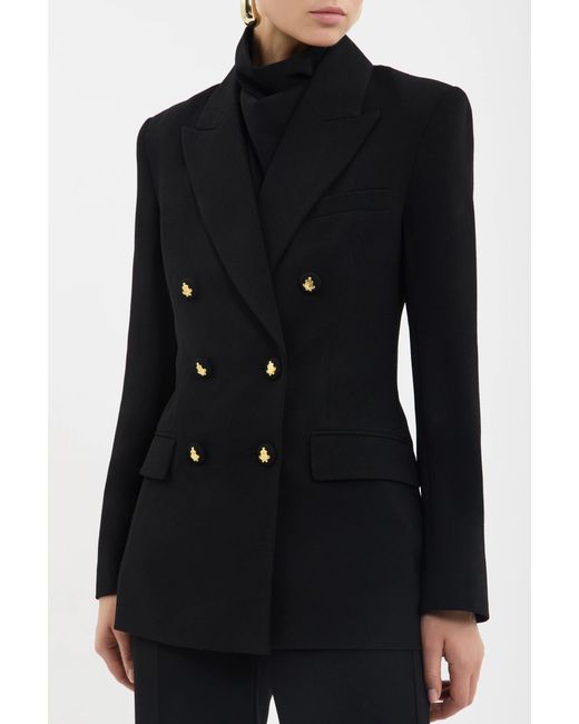 Rebecca Vallance Black Tallon Top