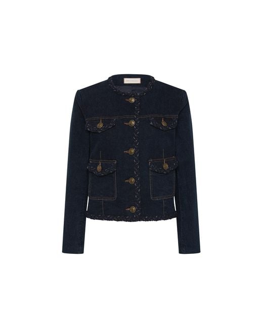 Rebecca Vallance Blue Kairo Jacket