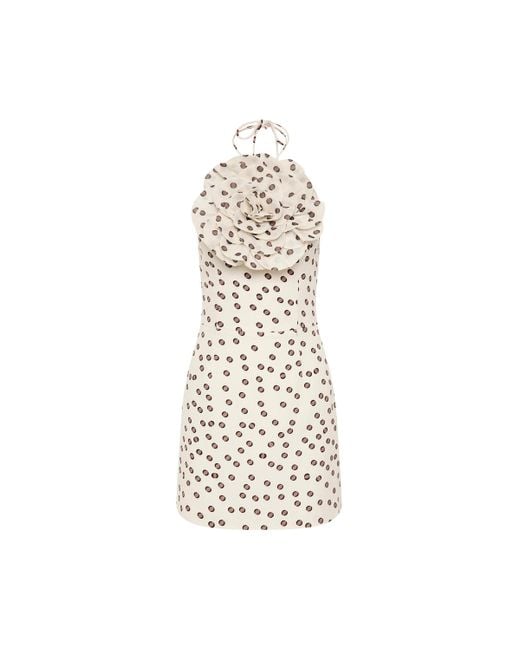 Rebecca Vallance White Candice Mini Dress