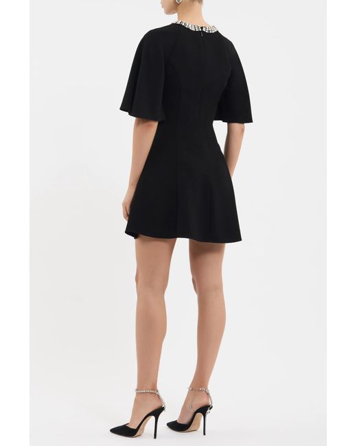 Rebecca Vallance Black Noemie Mini Dress