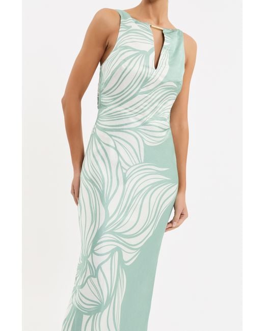 Rebecca Vallance Green Lalisa Maxi Dress
