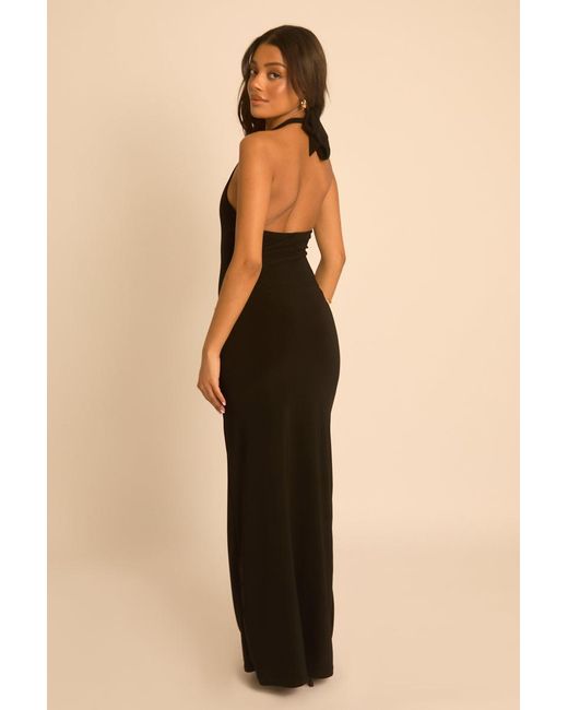Rebellious Fashion Natural Bodysuit Maxi Dress