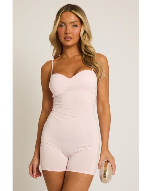 Rebellious Fashion Natural Sculpting Playsuit