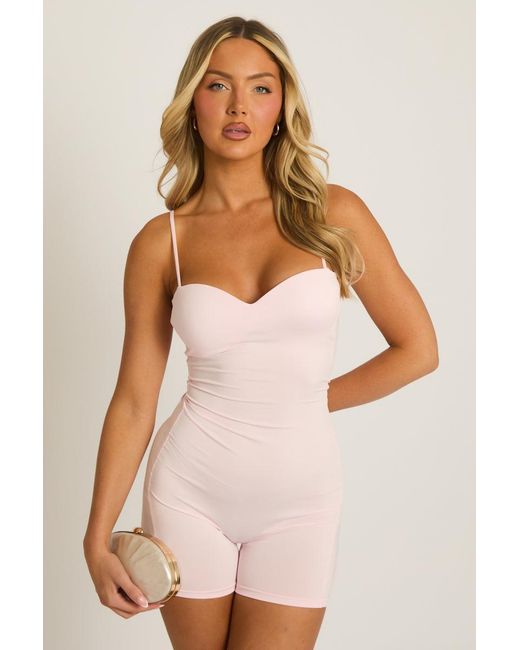 Rebellious Fashion Natural Sculpting Playsuit