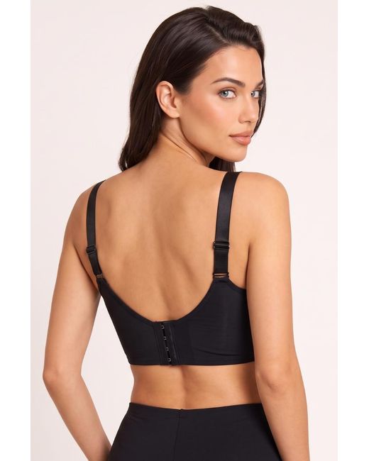Rebellious Fashion Black Lace Detail Mesh Underwired Bra