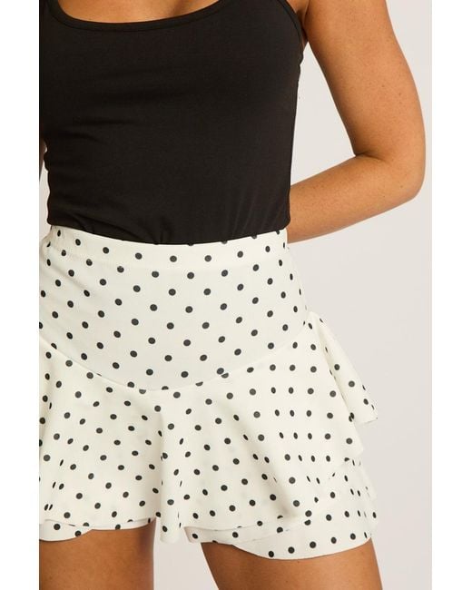 Rebellious Fashion Multicolor Flippy Skort