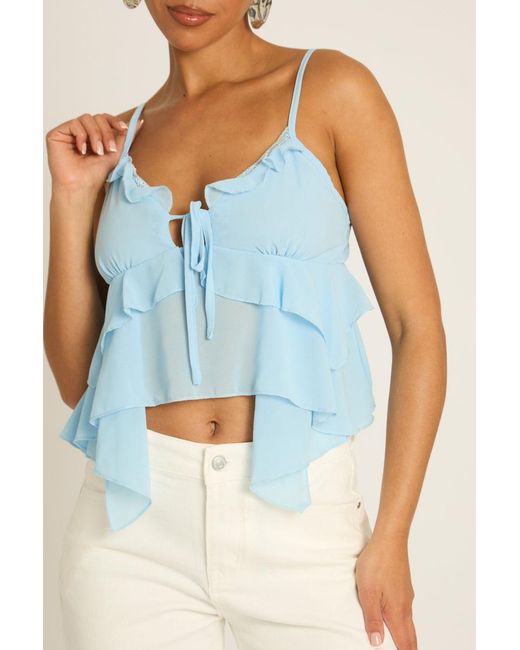 Rebellious Fashion Blue Denim Wide Leg Jeans