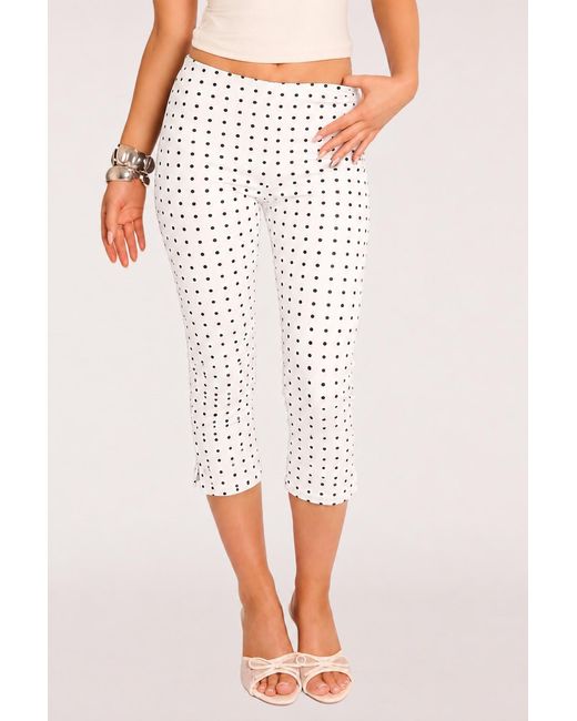 Rebellious Fashion Pink Bengaline Split Hem Capri Pants