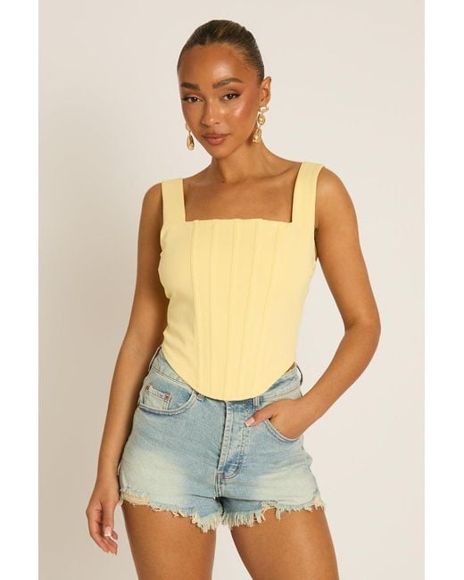 Rebellious Fashion Green Denim Frayed Micro Shorts