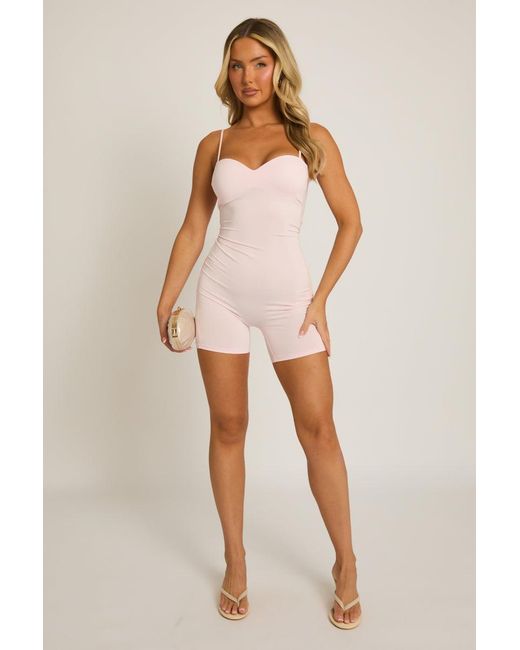Rebellious Fashion Natural Sculpting Playsuit