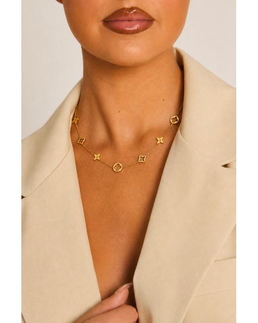 Rebellious Fashion Natural Logo Necklace