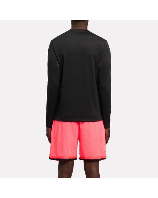 Reebok Black Rbk-Lab Trail Long Sleeve T-Shirt