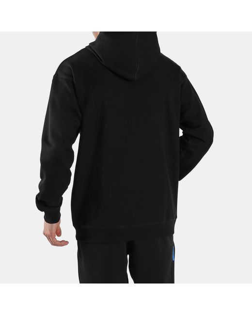 Reebok Black Athlete Doubleknit Hoodie