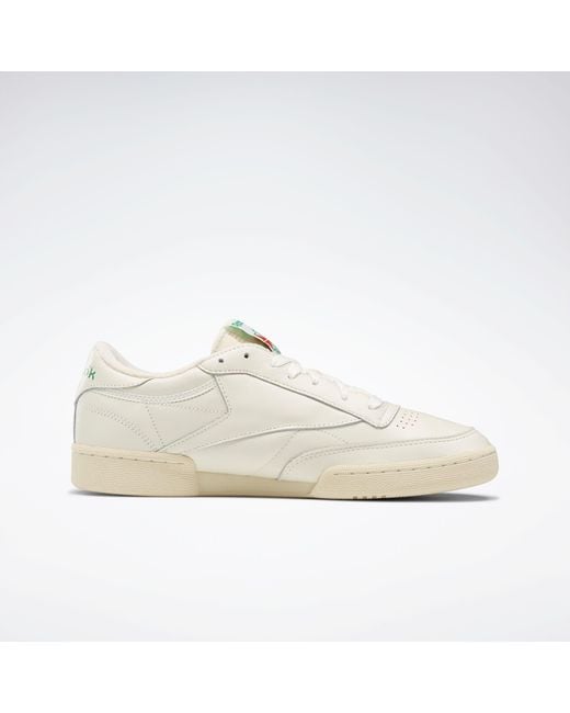 Reebok Club C 85 Vintage Sneakers, Topchalk/Paperwhite/Glen_Green