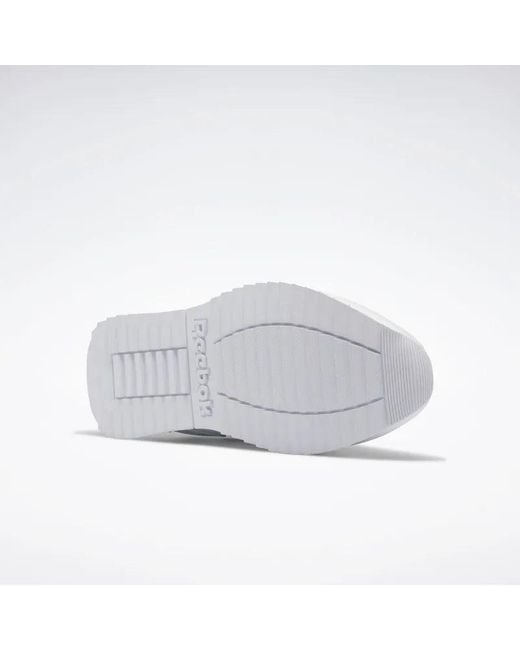 Reebok White Glide Ripple Clip Trainers