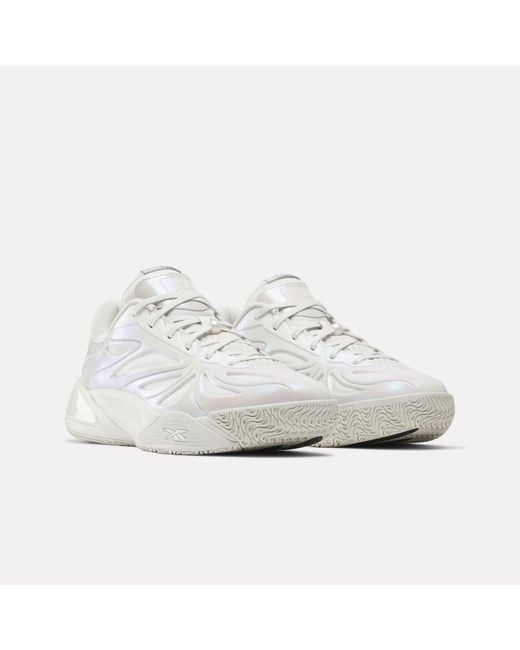 Reebok White Angel Reese 1 Basketball Shoes