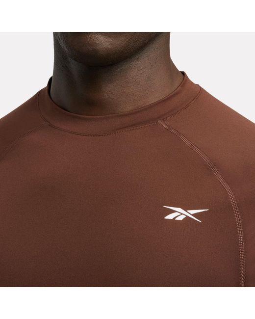 Reebok Brown Id Train Muscle T-Shirt