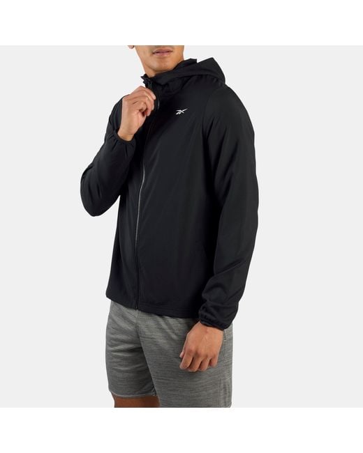 Reebok Black Id Woven Jacket for men