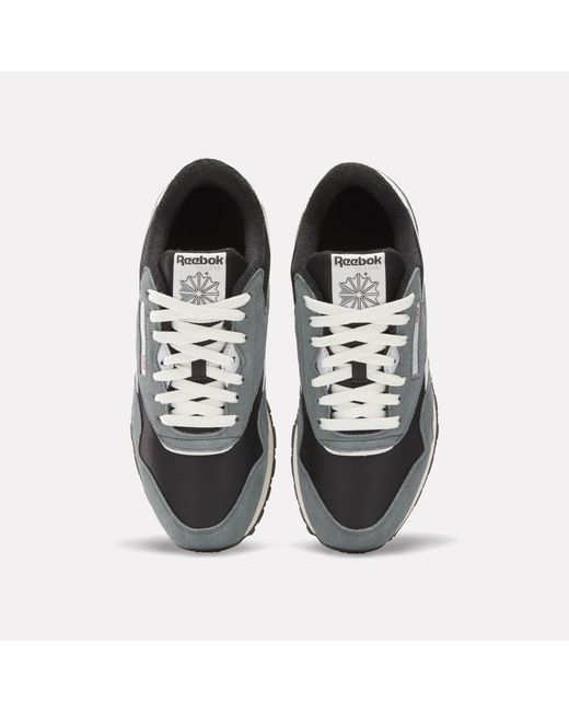 Reebok Gray Classic Nylon Trainers