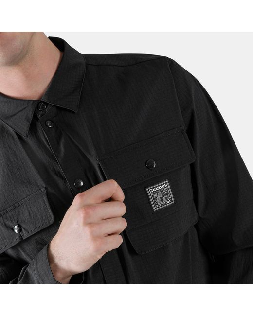 Reebok Black Workwear Utility Shirt