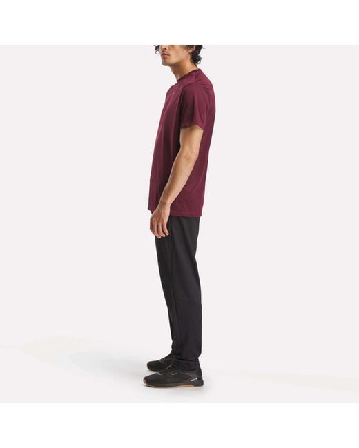 Reebok Black Train Knit Pants for men