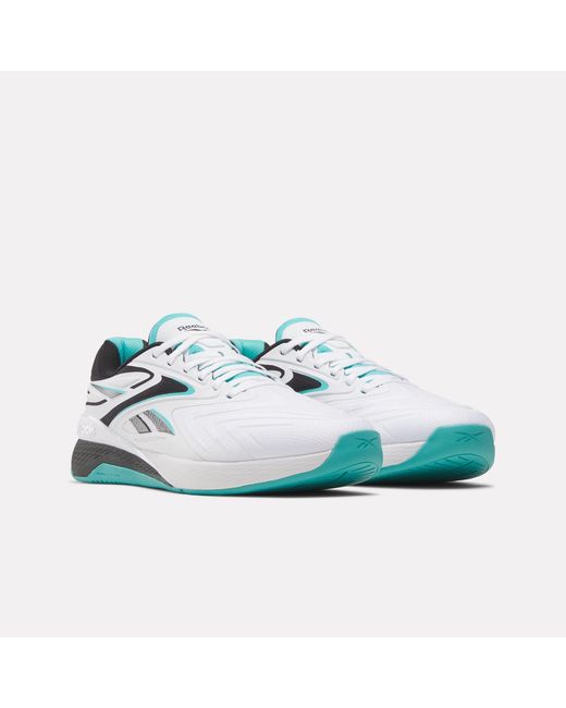 Reebok White Nano X5 Edge Training Shoes